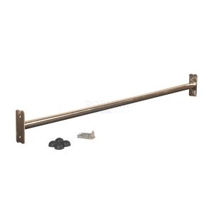 Duikelstang RVS 125cm inclusief bevestigingsmiddelen