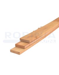 Bezaagde Robinia plank 30x100mm met ruw oppervlak